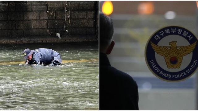 대구 신천 떠다니는 캐리어 속 50대 여성 시신…20대 딸·사위 긴급체포