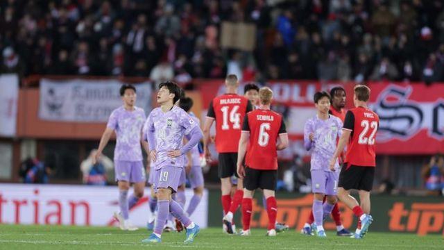 홍명보호, 오스트리아에 0-1 패…유럽 원정 2연전 전패
