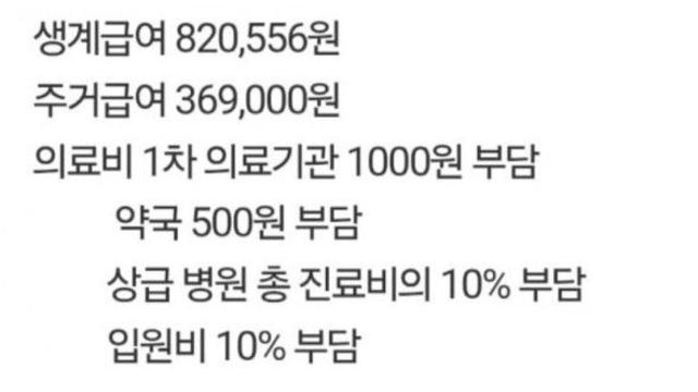 심각한 2026년 기초생활수급자 근황