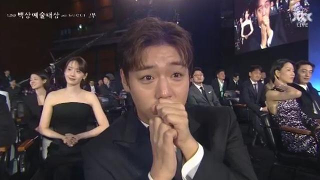 박지훈, ‘원픽’ 유해진 대상 수상에 눈물 “에너지 나눈 추억 많아” (백상예술대상)