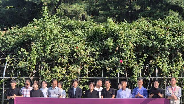 국가보안법 위반 혐의 민중민주당 대표, 구속심사 출석