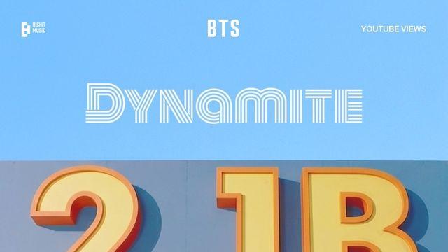 BTS '다이너마이트' 뮤비 유튜브 21억뷰