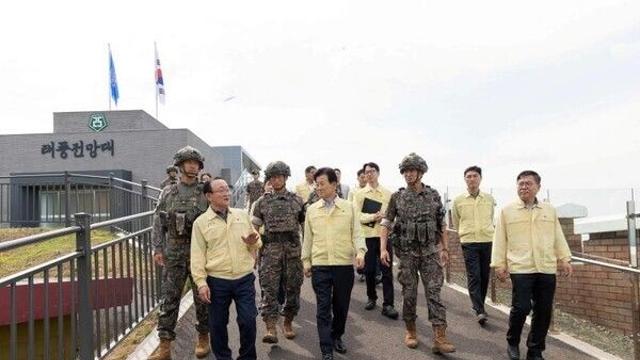 김덕현 연천군수, 통일부 장관과 군남댐·필승교 방문 임진강 수해방지시설 점검