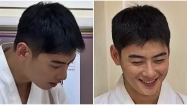 차은우 근황 사진 눈길... 입대 전 대비 눈에 띄게 벌크업 된 자태