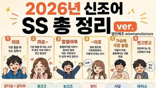 2026년 신조어 총정리