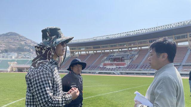 연맹, K리그 잔디 관리 '표준화' 주력…하절기 폭염이 진짜 시험대