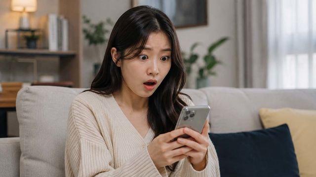 예비신랑 폰에서 발견한 문자 