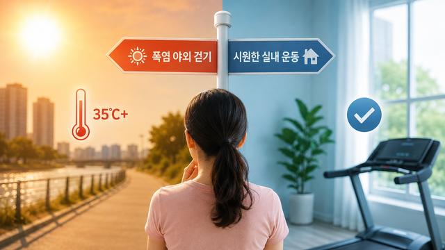 암치료 중 많이 하는 질문 (19) 매일 걷기가 좋다는 데, 폭염에도 나가야 하나요?