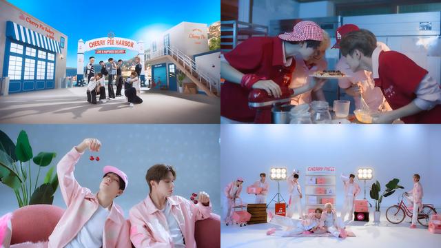 휘브, ‘CHERRY PIE’ 컴백…키치한 퍼포먼스로 ‘엠카’ 첫 무대