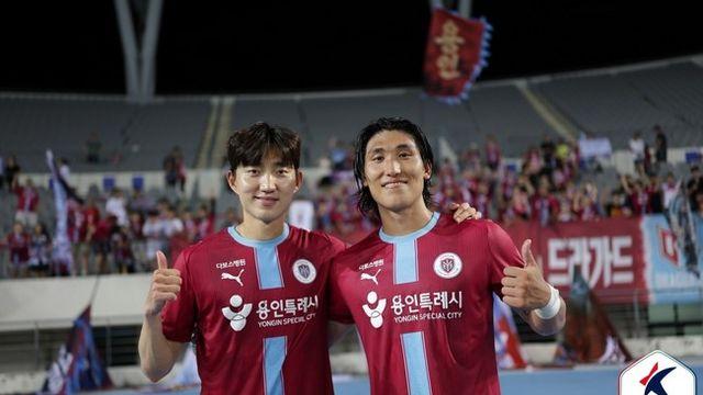 [K리그2 라이브] 전남→용인 오자마자 수비 전술 핵심, 부산전 쐐기골까지...강신명 