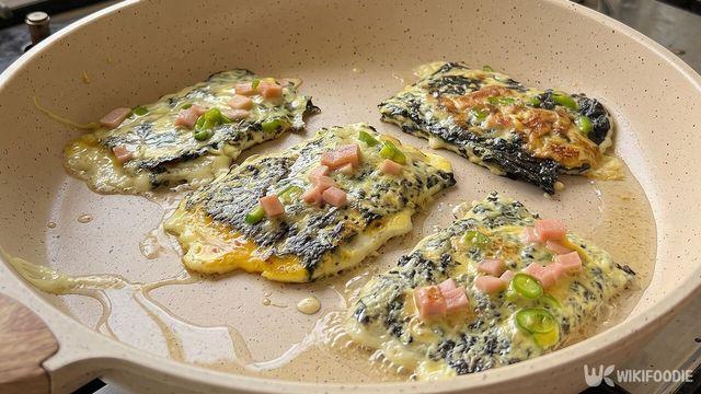 여름철 눅눅한 김은 부쳐보세요, 밀가루 하나 안들어갔는데 고소하고 바삭해요