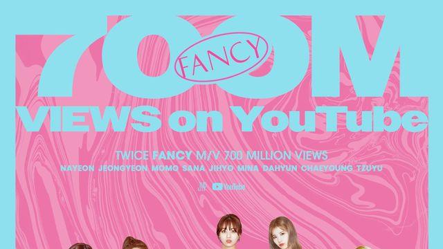 트와이스, ‘FANCY’ 뮤비 7억뷰 돌파 ‘통산 세 번째’