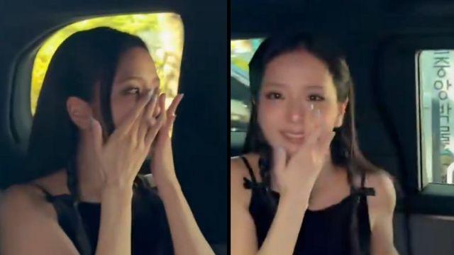 블랙핑크 지수, '데뷔 10주년' 팬 이벤트 행사 직후 눈물…무슨 일?