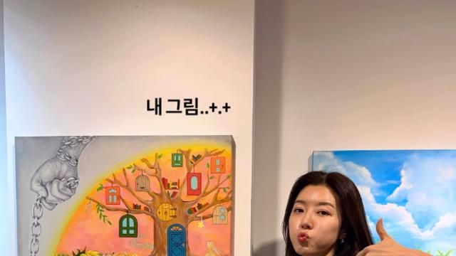 박한별, 42세에 재능 발견…“생애 첫 미술대회서 본선, 파리 초대전까지”