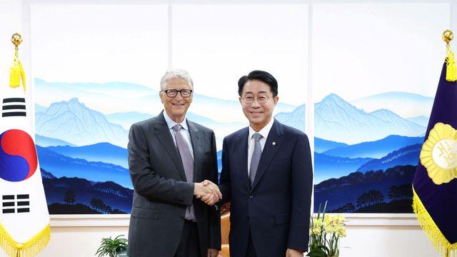 빌 게이츠 만난 국회의장 