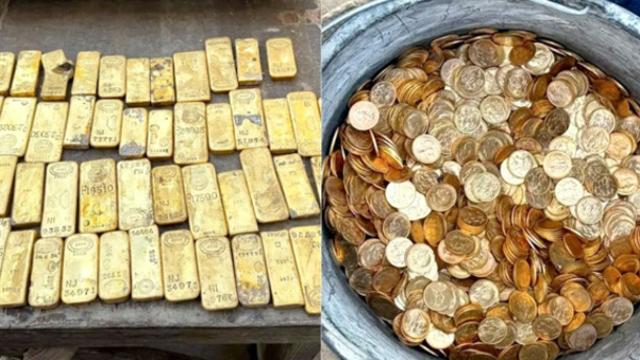 벨기에서 148억 원 상당 금괴·금화 발견…“알바하다 횡재”