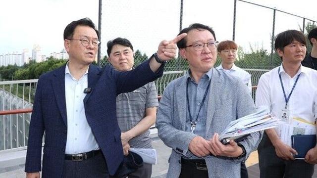 민경선 고양특례시장, 풍동2지구 현장 점검…“주민 불편 해소하고 자족도시 기반 완성”