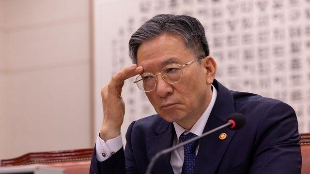 정성호 법무부 장관, 사직서 제출