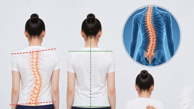 아이 한쪽 등이 '툭'…아프지 않아 더 놓치기 쉬운  '척추측만증'