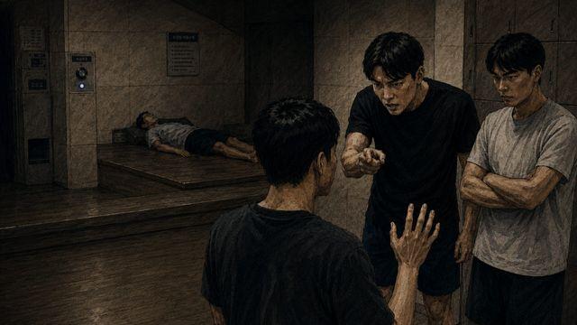 사우나 접촉 빌미로 
