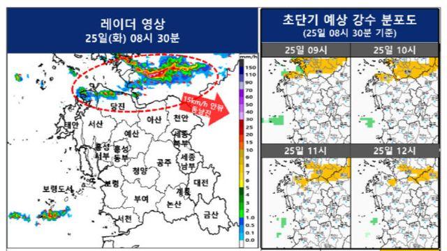 [날씨] 충남 북부 소나기… 30도 이상 늦더위는 계속