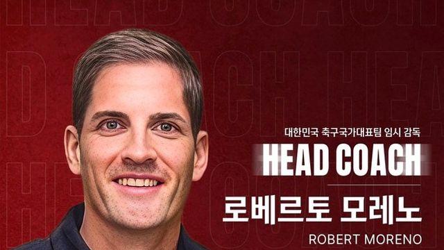 [오피셜] “한국 축구에 높은 이해도 갖췄다”…대한축구협회, ‘임시 사령탑’에 스페인 출신 모레노 감독 선임