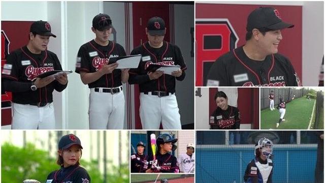'야구여왕2' 박민서, 포수로 전격 데뷔...선발 투수 아야카와 배터리 호흡