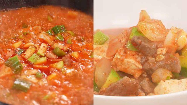 고추장 바로 물에 풀지 마세요, 백종원 고추장찌개 만드는 법