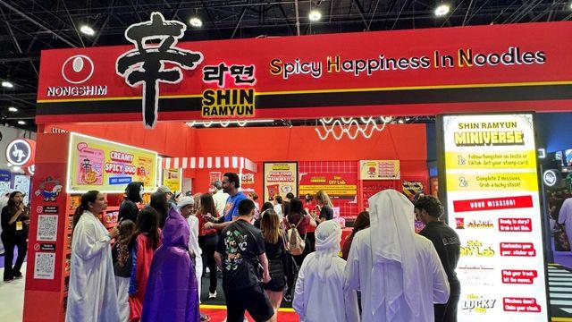 농심, UAE '중동 영화·코믹콘'서 신라면 체험 행사
