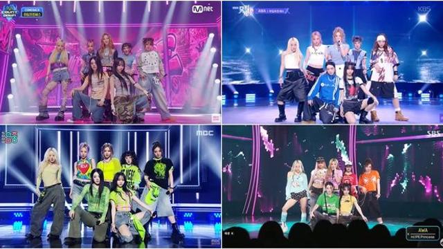 하입프린세스, ‘아와’ 발매 전부터 美 LA 달구더니…‘엠카’→‘인가’ 연속 출격