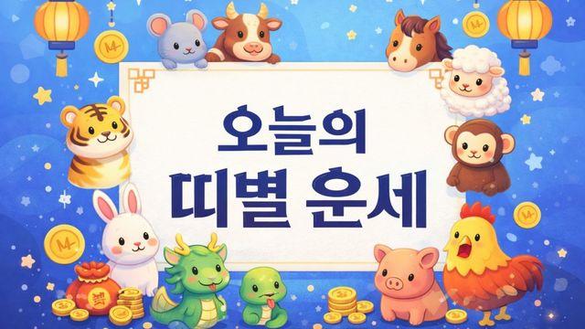 9월 15일 띠별 운세 대공개, 쥐띠는 진퇴양난·돼지띠는 해피한 하루 예상