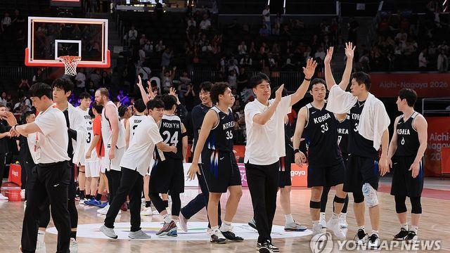 [아시안게임] '조별리그 3연승' 남자농구, 16일 요르단과 8강 격돌