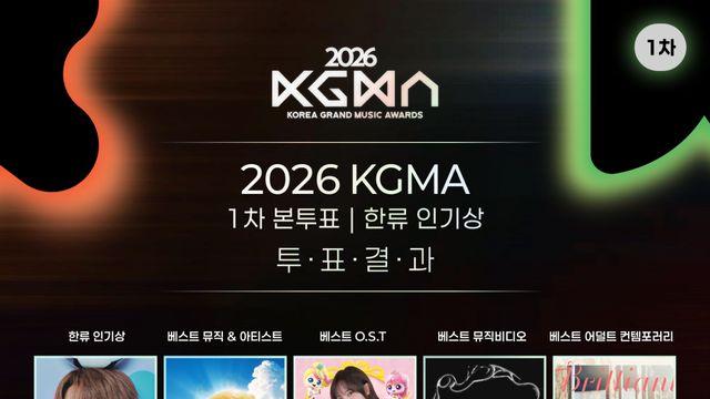 하츠투하츠·이찬원→유우시, ‘2026 KGMA’ 부문별 1차 투표 선두 [일간스포츠X쿠궁]