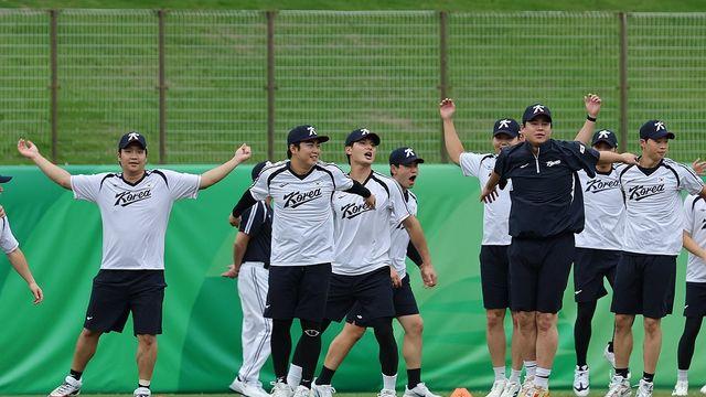 [아시안게임] 야구대표팀, 공식 훈련서 마지막 점검…대만전 필승 각오