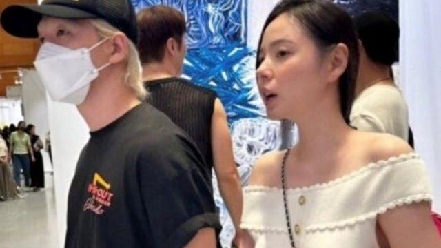 태양, 결혼 8년 차에도 민효린과 손 꼭 잡고 데이트 인증