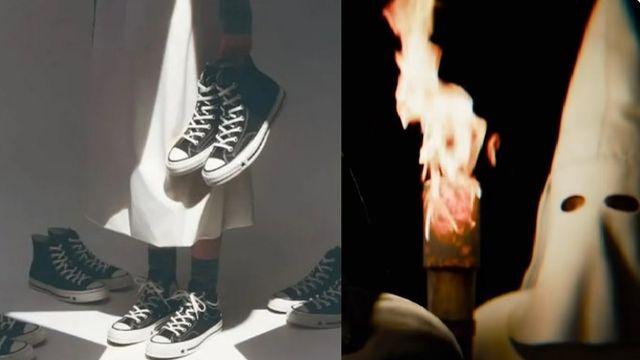 ‘카리나 모델’ 컨버스 광고, ‘KKK 흑인 테러’ 연상 논란에 사과