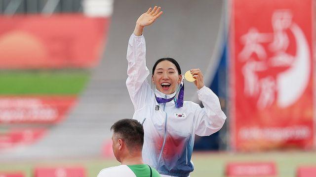 [아시안게임] '한국 1호 금' 근대5종 성승민 