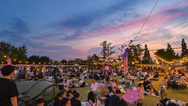 부산 북구 화명생태공원, ‘별바다부산 나이트마켓’으로 서부산 야간관광 중심축 자리매김