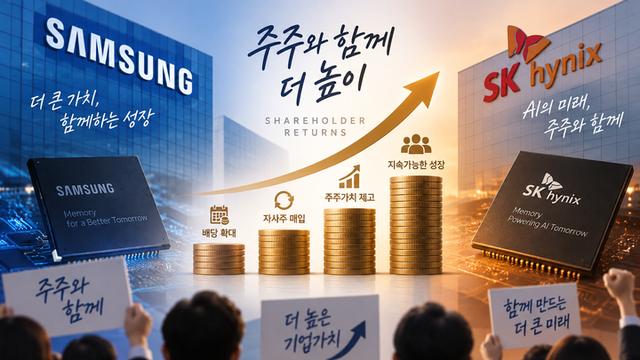 삼전은 배당·SK하닉은 소각···AI 호황에 달라진 ‘주주환원 셈법’