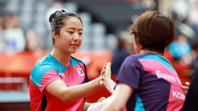 신유빈-장우진 앞세운 남녀 탁구, 한일전 완패…나란히 단체전 동메달
