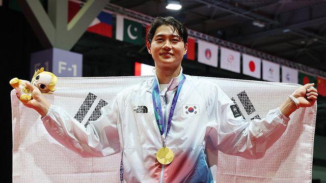 [아시안게임] '개인전 2연패' 오상욱 