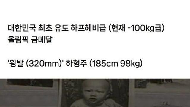 서양 선수들 힘 센지 모르겠다 라고 했던 한국 유도 선수.jpg