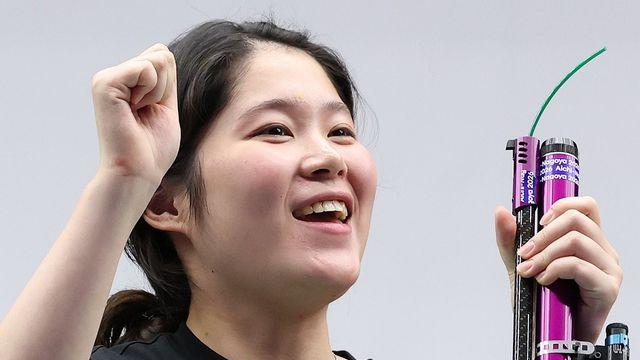 [1보] 추가은, 여자 10ｍ 공기권총 금메달…한국 사격 대회 첫 금
