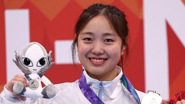 [아시안게임] 시상식 직전 빌린 립스틱…박시은 