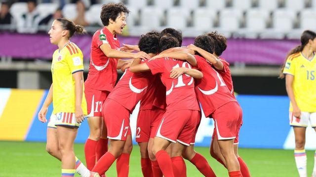 '디펜딩 챔프' 북한, 콜롬비아 꺾고 U-20 여자 월드컵 결승 진출