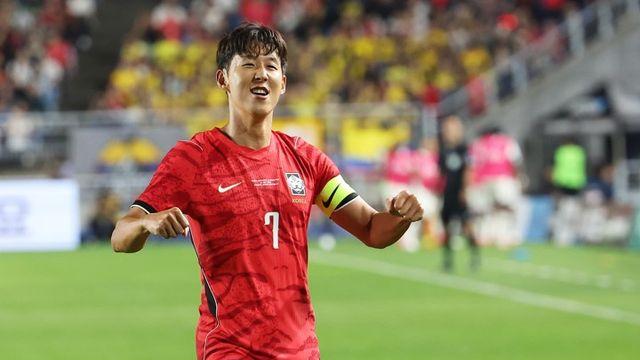 [IS 수원] '차범근 기록 보인다' 손흥민, 4개월 만에 A매치 57호 골 (에콰도르전)