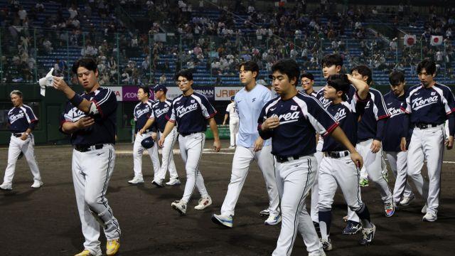 [속보] 프로 데려가 日 실업야구에 0-5 ‘굴욕’…한가위 한일전 참패 [아시안게임]