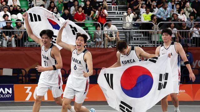 [나고야 2026]한 번도 안 졌다…韓 3대3 농구, AG 첫 金 ‘완벽한 대관식’