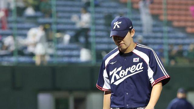 [아시안게임] 한국 야구, 일본에 0-5 완패…빈타에 병살타 3개로 패배 자초(종합)