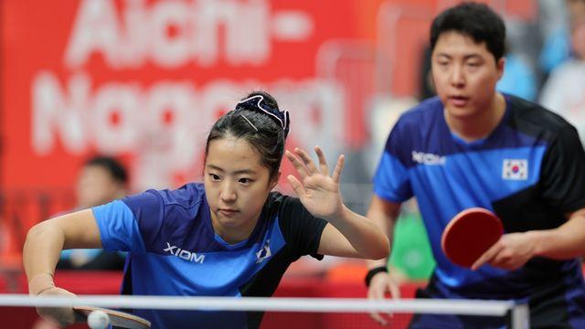 6-2가 10-10까지…신유빈-임종훈, 듀스 혈투 끝 메달 확보